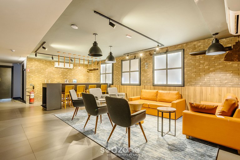 Studio con balcón y vista en Consolação - VNO1417