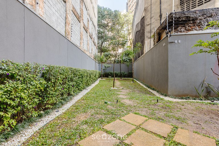 Studio con balcón y vista en Consolação - VNO1417