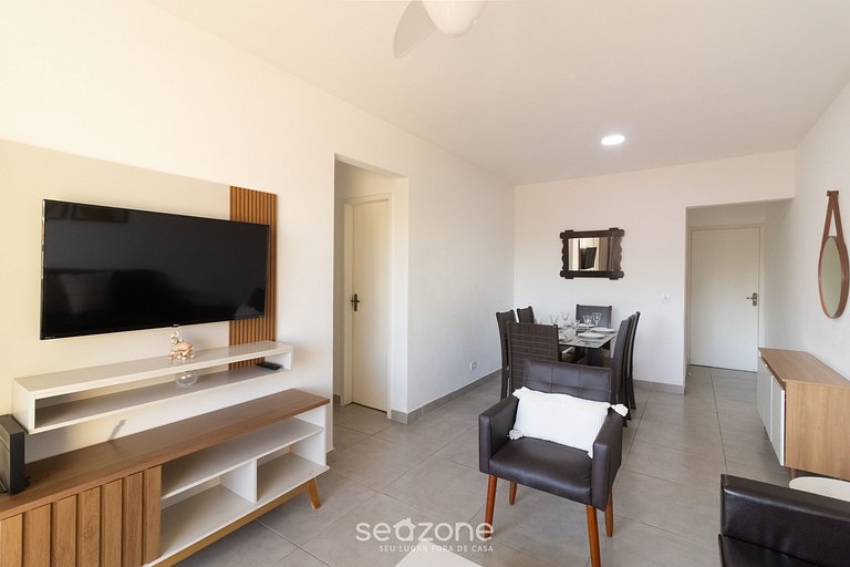 Apto c/ varanda a 650m da Praia, Cabo Frio CVY0306