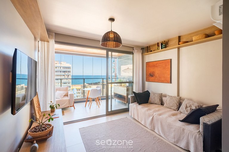 Apartamento a 180m de la playa en Barra OCB0901