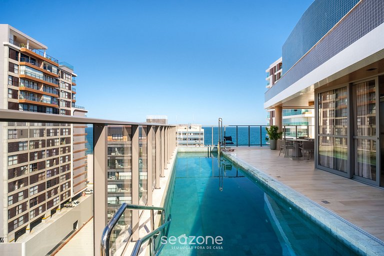 Apartamento a 180m de la playa en Barra OCB0901