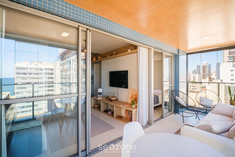 Apartamento a 180m da Praia na Barra OCB0901