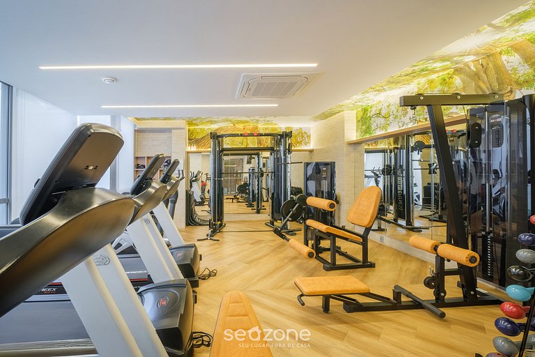 Apartamento a 180m de la playa en Barra OCB0901