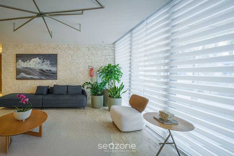 Apartamento a 180m da Praia na Barra OCB0901