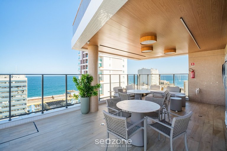 Apartamento a 180m da Praia na Barra OCB0901