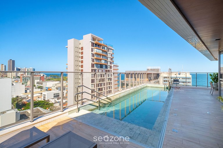 Apartamento a 180m de la playa en Barra OCB0901