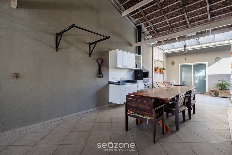 Casa 2H c/ piscina y parrilla en Penha – TZS210