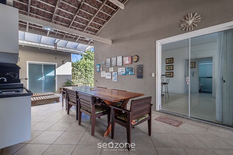 Casa 2H c/ piscina y parrilla en Penha – TZS210