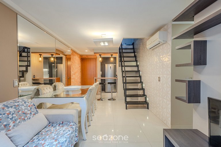 Cobertura de luxo c/ jacuzzi em Brasília BCY2001