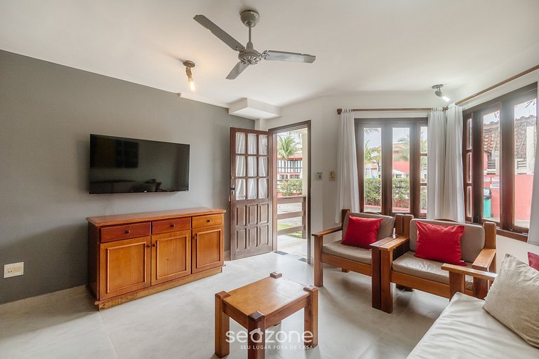 Casa 400m de la playa en cond. c/ piscina RSM0023