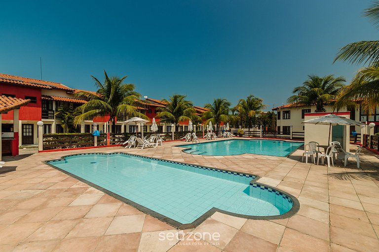 Casa 400m de la playa en cond. c/ piscina RSM0023