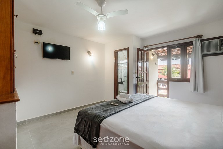 Casa a 400m da Praia em cond. c/ piscina RSM0023