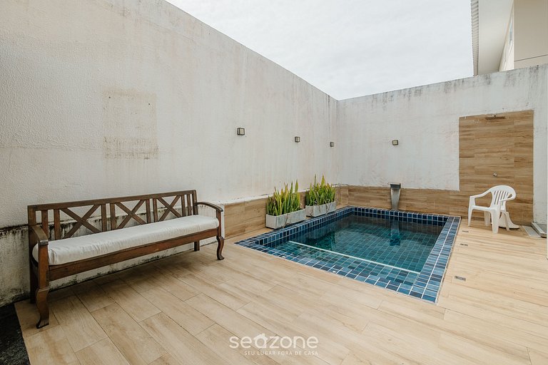 Casa amplia c/ piscina en Guarajuba CAG0003