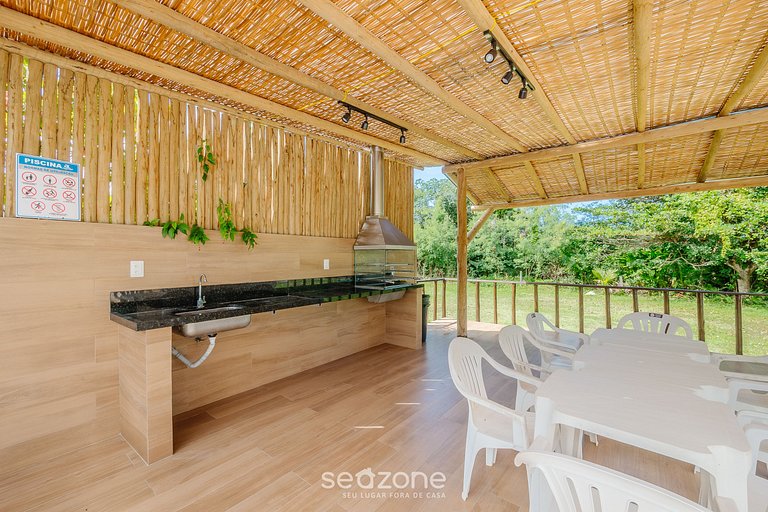 Casa ampla c/ piscina em Guarajuba CAG0003