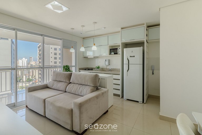 Apto c/ varanda e vista panorâmica - DNAG2001