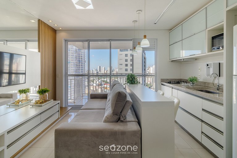 Apto c/ varanda e vista panorâmica - DNAG2001