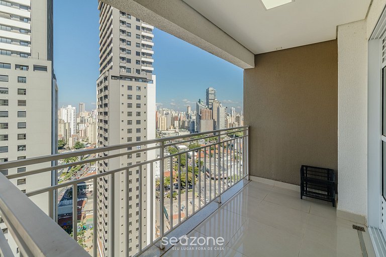 Apto c/ varanda e vista panorâmica - DNAG2001