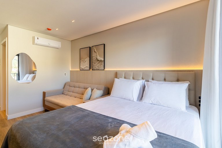 Estudio en cond. con piscina a 50m del mar PSO0411