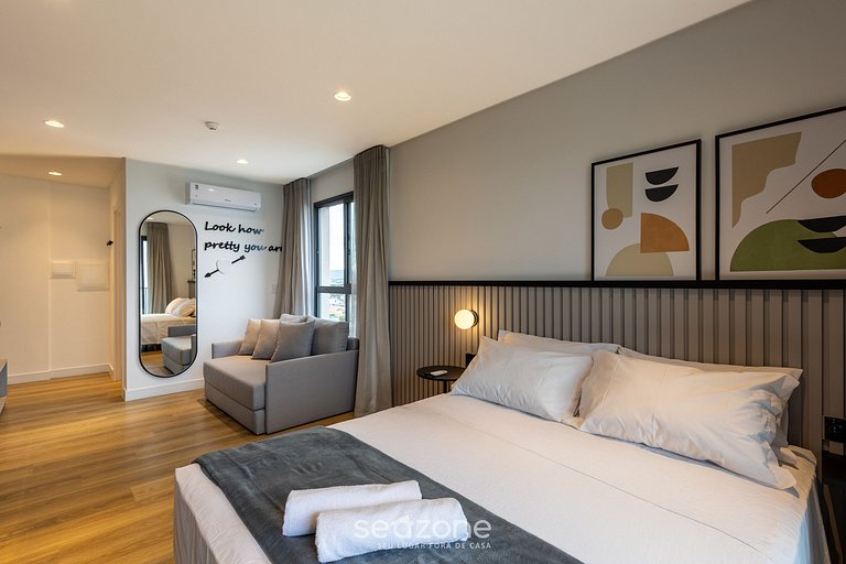 Estudio c/ balcón y vista increíble al mar PSO0904