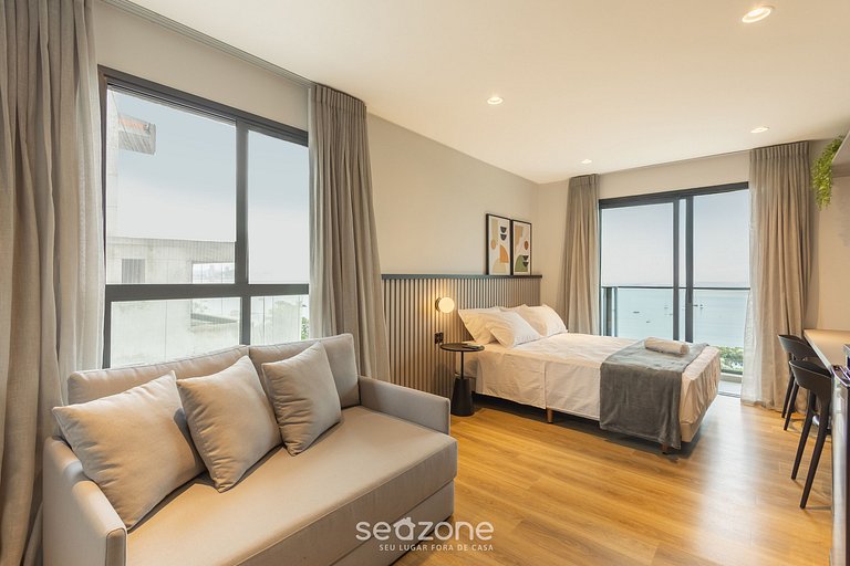 Estudio c/ balcón y vista increíble al mar PSO0904