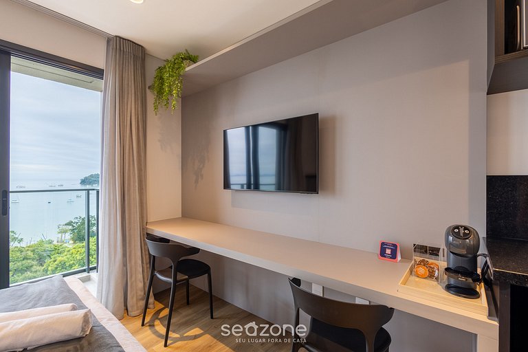 Estudio c/ balcón y vista increíble al mar PSO0904