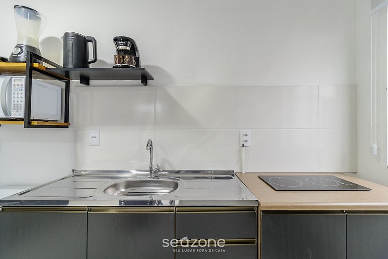 Studio frente al mar, a pasos de la playa AAR0101