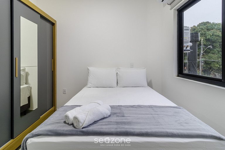 Apto a poucos minutos da praia, Campeche - SCO0005