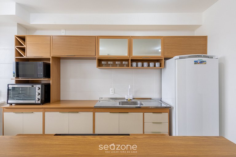 Depto 2D c/ piscina y parrilla 500m mar MCB0807