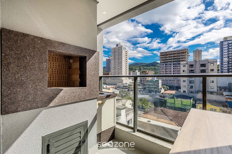 Apt c/ Churrasq. 600m da Praia AQT0604