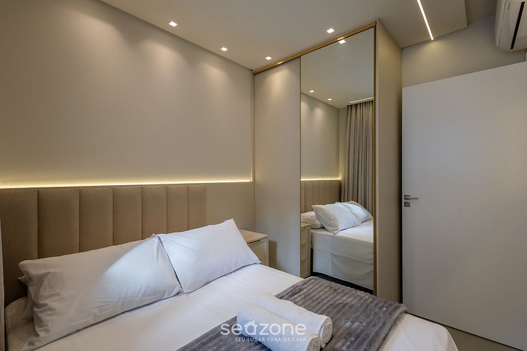 Apt c/ Churrasq. 600m da Praia AQT0604