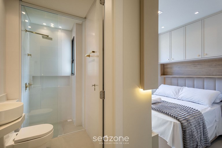 Apt c/ Churrasq. 600m da Praia AQT0604