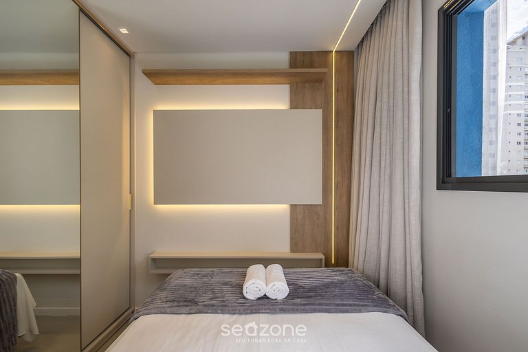 Apt c/ Churrasq. 600m da Praia AQT0604