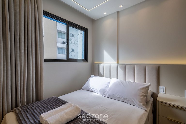 Apt c/ Churrasq. 600m da Praia AQT0604