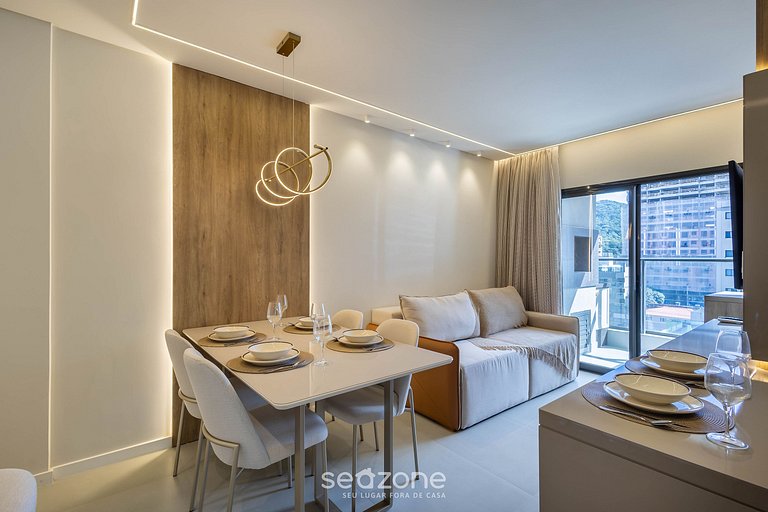 Apt c/ Churrasq. 600m da Praia AQT0604