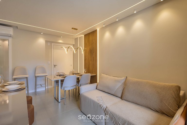 Apt c/ Churrasq. 600m da Praia AQT0604