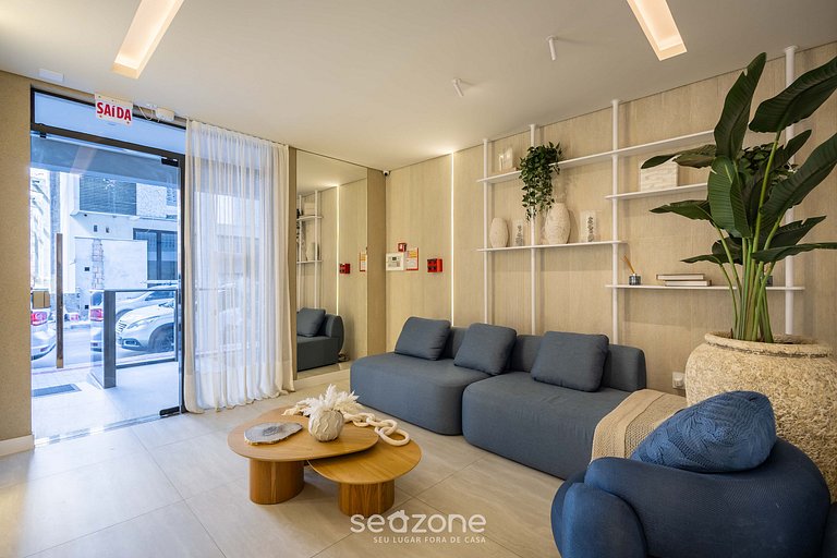 Apt c/ Churrasq. 600m da Praia AQT0604