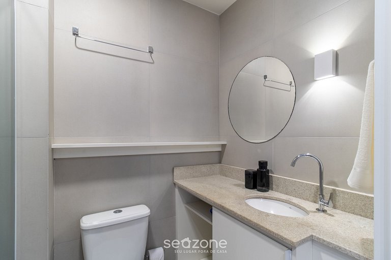 Studio moderno a poucos minutos da Praia – SID0209