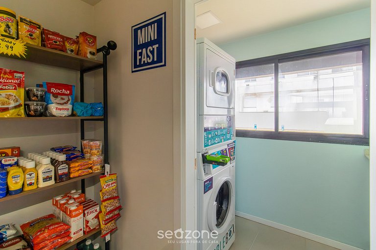 Studio moderno a poucos minutos da Praia – SID0209