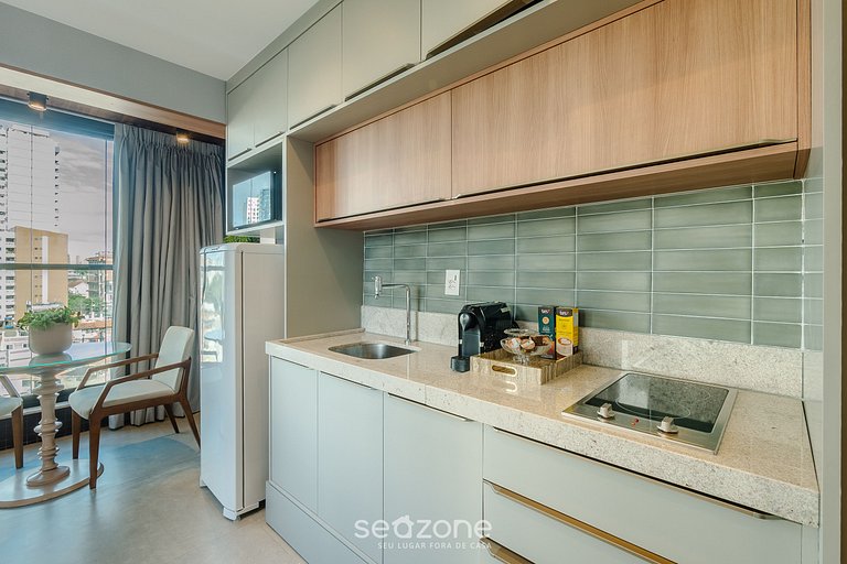 Studio cerca del mar en cond. c/ piscina LIV0512