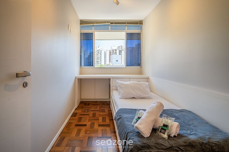 Apto 2 Quartos no Centro de Floripa JFM0101