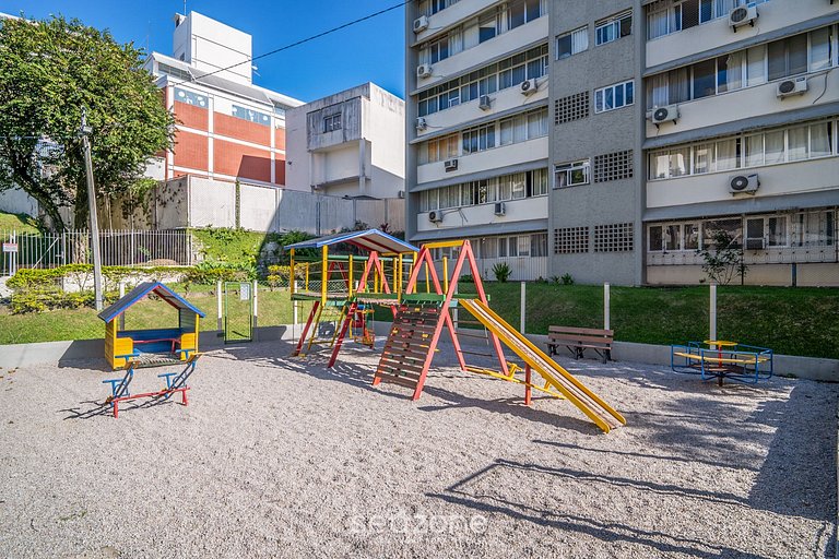 Apto 2 habitac. en el centro de Floripa JFM0101