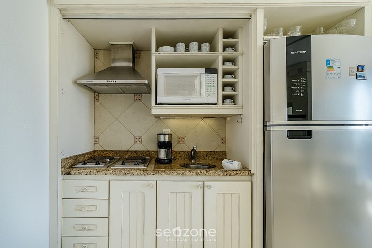 Apto de luxo com vista mar e piscina - ILC4506