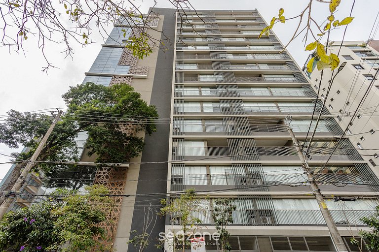 Estudio en cond. con piscina en Paraíso ZAH0811