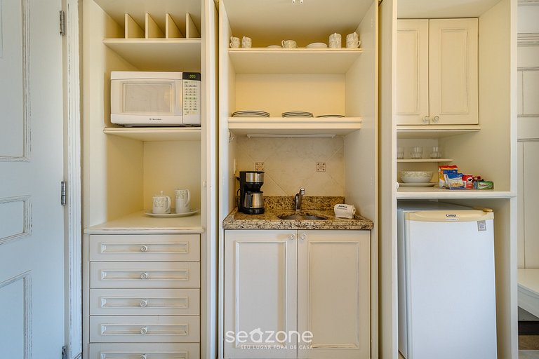 Estudio en Jurerê increíble vista mar resort ILC2413 Seazone