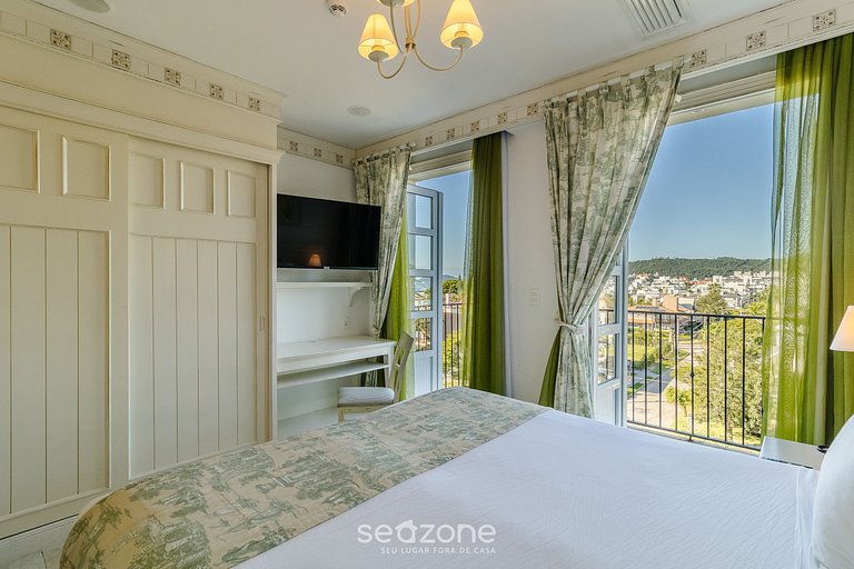 Studio em Jurerê incrível vista mar resort ILC2413 Seazone