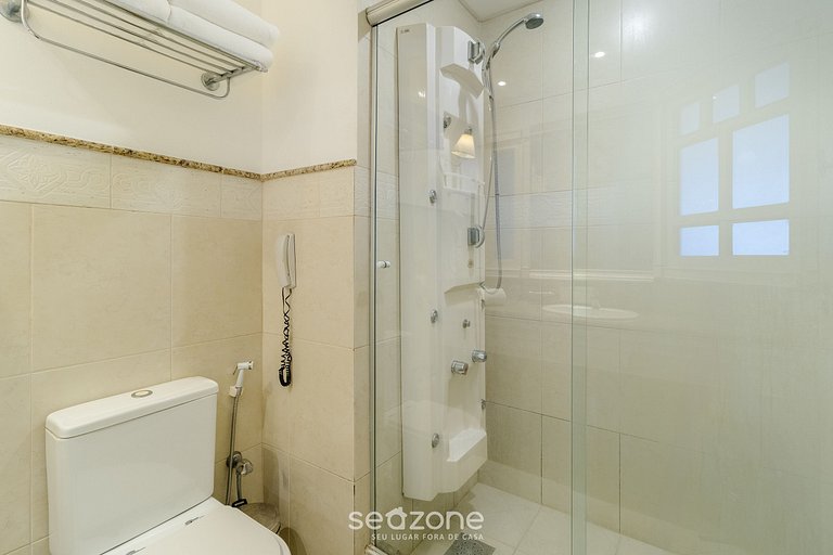 Studio em Jurerê incrível vista mar resort ILC2413 Seazone