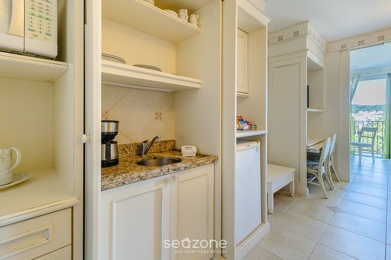 Estudio en Jurerê increíble vista mar resort ILC2413 Seazone