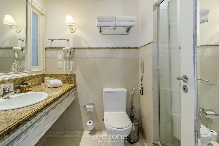 Studio em Jurerê incrível vista mar resort ILC2413 Seazone