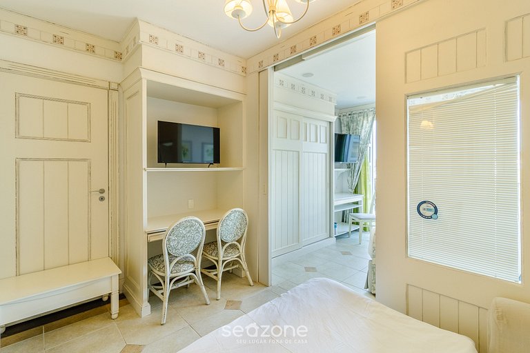 Studio em Jurerê incrível vista mar resort ILC2413 Seazone