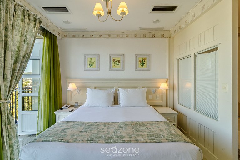 Studio em Jurerê incrível vista mar resort ILC2413 Seazone